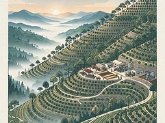 Caballero family farms — coffee farm illustration 1