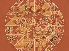 Jabanto farmers group — coffee farmer illustration 1