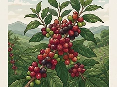 Elora — coffee farm illustration 3