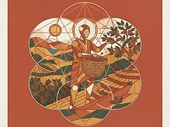 Chorso Bule — coffee farmer illustration 1
