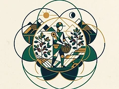 Idivane Araújo, Ciomara de Carvalho, Julia Ribeiro do Valle, and Carmen Lúcia Chaves de Brito — coffee farmer illustration 1