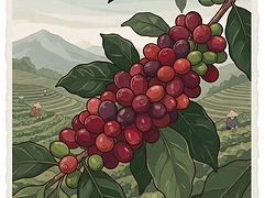96B Liberica Project β coffee farm illustration 3