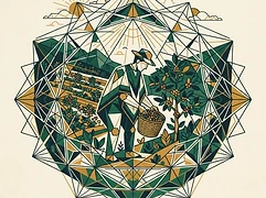 Wilson Alba — coffee farmer illustration 1