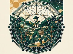 Pepe Jijón — coffee farmer illustration 2