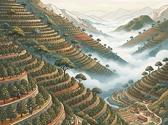Finca Rosita β coffee farm illustration 1