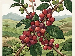 Kanguya Factory — coffee farm illustration 3