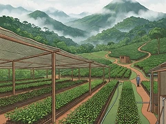 Eugene P. Altieri — coffee farmer illustration 3