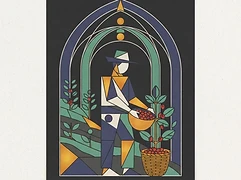 Enrique López — coffee farmer illustration 3