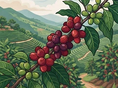 Smallholder community of Lao Xu Zhai Village — coffee farm illustration 3
