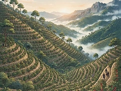 Finca Sierra Morena — coffee farm illustration 1
