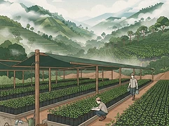 Jamison Savage — coffee farmer illustration 3