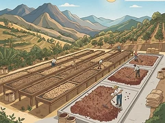 La Prosperidad de Chirinos Cooperative — coffee farm illustration 2