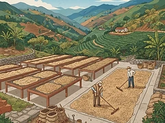 Finca El Diviso — coffee farm illustration 2