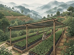 New Ngariama Cooperative — coffee farmer illustration 3