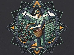 Yeltsin Sagastume Enamorado — coffee farmer illustration 2