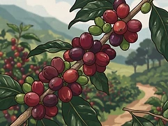 Reina de Saba β coffee farm illustration 3