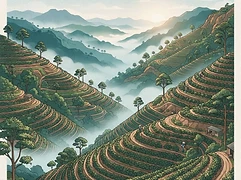 Finca Bernardina — coffee farm illustration 1