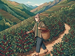 Cooperativa Agraria Norandino Ltda. — coffee farmer illustration 1