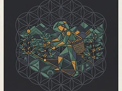 Mayan Harvest (Rosalba Cifuentes Tovía) — coffee farmer illustration 3