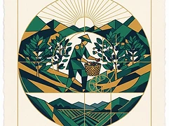 Fabian Munoz — coffee farmer illustration 2