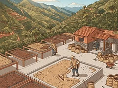El Guayabo β coffee farm illustration 2