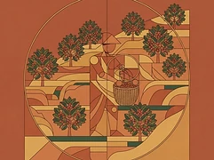 Mullugeta Muntasha — coffee farmer illustration 3