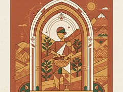 Dumerso Coffee Co-Op — coffee farmer illustration 2