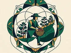 Victor Alfonso Bonilla — coffee farmer illustration 2