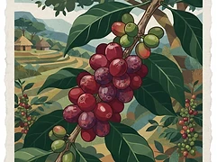 Mulugeta Drying Station — coffee farm illustration 3