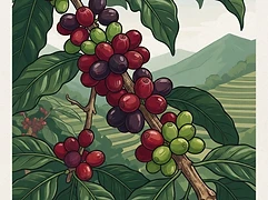 Los Cedros β coffee farm illustration 3
