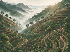 Finca Muruhuay — coffee farm illustration 1