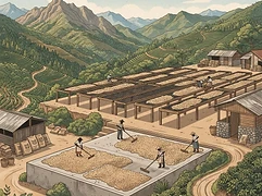 Condor Ridge — coffee farm illustration 2