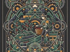 Alejo Castro — coffee farmer illustration 1