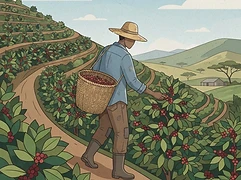 Ndwiga Family — coffee farmer illustration 1