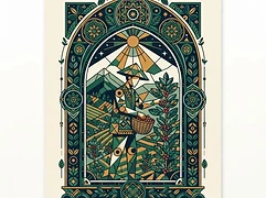 Abel Salinas — coffee farmer illustration 3