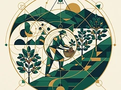 Mario and Nelly Lovo — coffee farmer illustration 3
