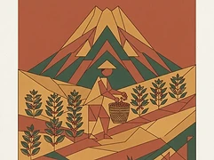 Duromina Cooperative — coffee farmer illustration 3