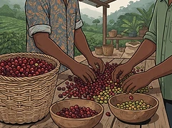 Hunter Tedman — coffee farmer illustration 2