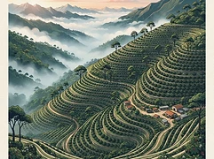 Finca Aurora β coffee farm illustration 1