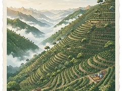 El Nevado β coffee farm illustration 1