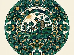 Pepe Jijón and family — coffee farmer illustration 2
