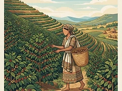 Bekele Belaycho — coffee farmer illustration 1