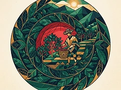 James Arlez Fernández Vivas — coffee farmer illustration 1