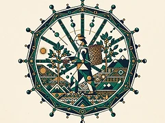 Nicolás Chilcón Tocto — coffee farmer illustration 3