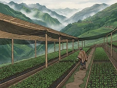 Alejandrina Maytan — coffee farmer illustration 3