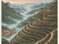 Kebel Aricha mill β coffee farm illustration 1