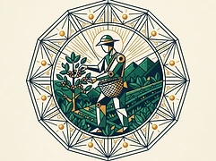 William Buitrago and Aminta Mahocha Franco — coffee farmer illustration 3