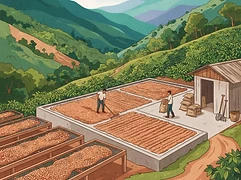 Finca Brisa — coffee farm illustration 2