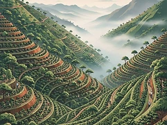 La Capilla — coffee farm illustration 1