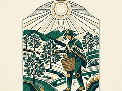 Genezard Perez — coffee farmer illustration 3